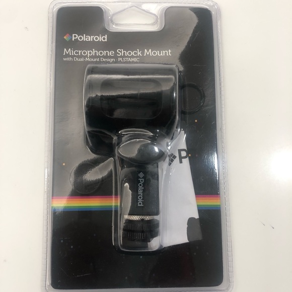 NWT Polaroid Microphone Shock Mount Black - Picture 2 of 6